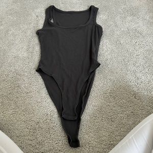 Dark Grey Bodysuit